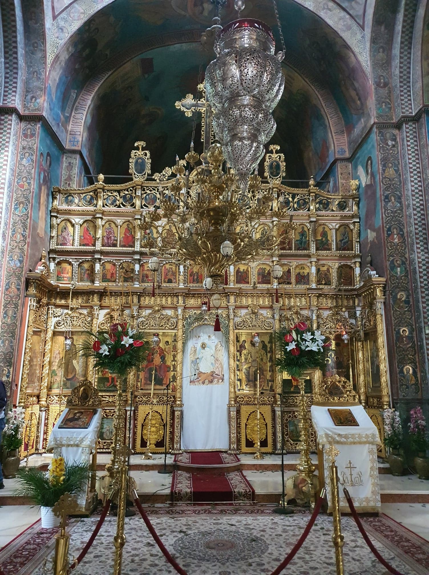 The golden iconostasis