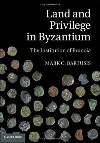 Review of Mark C. Bartusis, <i>Land and Privilege in Byzantium: The Institution of Pronoia</i> (Cambridge: Cambridge University Press, 2013), in <i>The Medieval Review</i> (2014). [W. E. Kaegi]